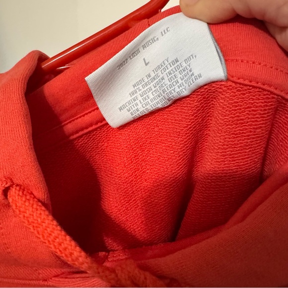 Billie Eilish Red Orange Happier Than Ever Hoodie - Picture 5 of 5